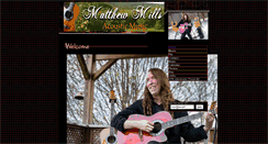 Desktop Screenshot of mattmillsacousticmusic.com